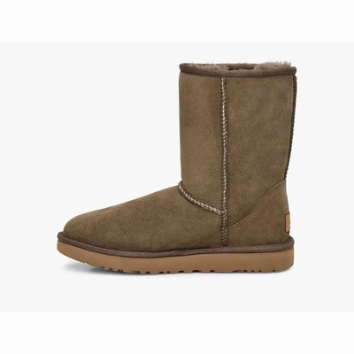 Botas UGG Classic Short II Mulher Marrom | PT-WZFOP